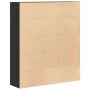 Estantería de madera de ingeniería roble negro 89x24x101,5 cm by , Bookcases and shelves - Ref: Foro24-860401, Price: 97,42 €...