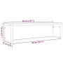 Estantería cocina apilable madera ingeniería negra 50x15x16 cm by , Kitchen utensil containers - Ref: Foro24-860483, Price: 1...