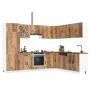 Mueble cocina Kalmar madera vieja 14 pzas madera contrachapada by , Kitchen cabinets - Ref: Foro24-3314979, Price: 1,00 €, Di...