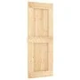 Puerta corredera con herrajes madera maciza de pino 80x210 cm von , Türen - Ref: Foro24-3332725, Preis: 191,88 €, Rabatt: %
