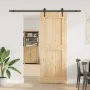 Puerta corredera con herrajes madera maciza de pino 85x210 cm von , Türen - Ref: Foro24-3332744, Preis: 207,79 €, Rabatt: %