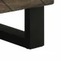 Mesita de noche de madera maciza de mango negra 40x33x46 cm de , Mesitas de noche - Ref: Foro24-4017682, Precio: 68,93 €, Des...