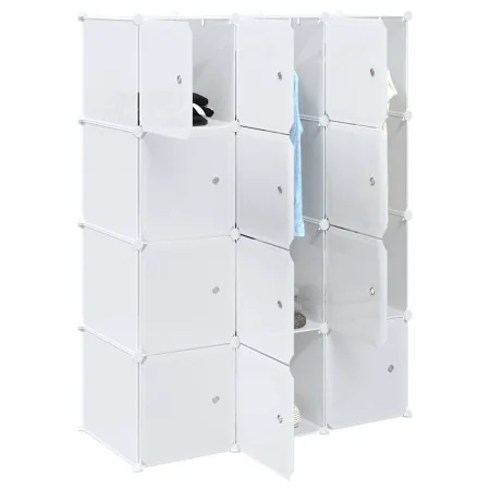 Organizador de cubos almacenamiento 12 cubos varillas colgar PP by , Clothing and closet storage - Ref: Foro24-4019583, Price...