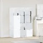 Organizador de cubos almacenamiento 12 cubos varillas colgar PP by , Clothing and closet storage - Ref: Foro24-4019583, Price...