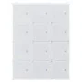 Organizador de cubos almacenamiento 12 cubos varillas colgar PP by , Clothing and closet storage - Ref: Foro24-4019583, Price...