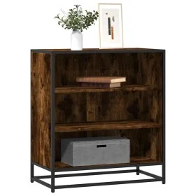 Aparador madera ingeniería y metal roble ahumado 68x35x76 cm von , Sideboards - Ref: Foro24-848976, Preis: 82,04 €, Rabatt: %