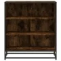 Aparador madera ingeniería y metal roble ahumado 68x35x76 cm de , Aparadores - Ref: Foro24-848976, Precio: 75,19 €, Descuento: %