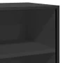 Aparador de madera de ingeniería y metal negro 68x35x76 cm de , Aparadores - Ref: Foro24-848974, Precio: 80,11 €, Descuento: %