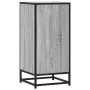 Aparador madera ingeniería y metal gris Sonoma 35,5x35x76 cm by , Sideboards - Ref: Foro24-848962, Price: 72,88 €, Discount: %