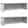 Estantes de cocina apilables 2 uds gris hormigón 50x15x16 cm von , Behälter für Küchenutensilien - Ref: Foro24-860488, Preis:...