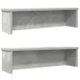 Estantes de cocina apilables 2 uds gris hormigón 60x15x16 cm von , Behälter für Küchenutensilien - Ref: Foro24-860506, Preis:...