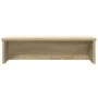 Estantes de cocina apilables 2 uds roble sonoma 60x15x16 cm von , Behälter für Küchenutensilien - Ref: Foro24-860504, Preis: ...