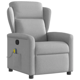 Sillón de masaje reclinable de tela gris nube von , Sessel - Ref: Foro24-4015595, Preis: 204,42 €, Rabatt: %