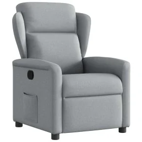 Sillón reclinable de tela gris claro by , Armchairs - Ref: Foro24-4015576, Price: 187,02 €, Discount: %