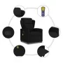 Sillón reclinable de masaje de tela negro von , Sessel - Ref: Foro24-4015588, Preis: 203,81 €, Rabatt: %