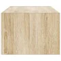 Mueble de TV con luces LED roble sonoma 100X35,5x25 cm von , TV-Möbel - Ref: Foro24-860240, Preis: 78,67 €, Rabatt: %