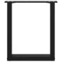 Patas de mesa de centro forma U 2uds acero negro 28x(42-43) cm by , Table legs - Ref: Foro24-4013148, Price: 58,18 €, Discoun...