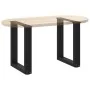 Patas de mesa de centro forma U 2uds acero negro 28x(42-43) cm by , Table legs - Ref: Foro24-4013148, Price: 58,18 €, Discoun...