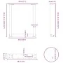 Patas de mesa de centro forma U 2uds acero negro 28x(42-43) cm by , Table legs - Ref: Foro24-4013148, Price: 58,18 €, Discoun...