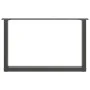 Patas para mesa de centro en forma de U 2 uds antracita acero by , Table legs - Ref: Foro24-4013162, Price: 62,36 €, Discount: %