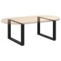 Patas de mesa de centro forma U 2uds acero negro 60x(42-43) cm de , Patas para mesas - Ref: Foro24-4013160, Precio: 80,10 €, ...