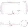 Patas de mesa de centro forma U 2uds acero negro 60x(42-43) cm de , Patas para mesas - Ref: Foro24-4013160, Precio: 80,10 €, ...