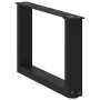 Patas de mesa de centro forma U 2uds acero negro 50x(30-31) cm von , Tischbeine - Ref: Foro24-4013136, Preis: 66,32 €, Rabatt: %