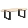 Patas de mesa de centro forma U 2uds acero negro 50x(30-31) cm von , Tischbeine - Ref: Foro24-4013136, Preis: 66,32 €, Rabatt: %