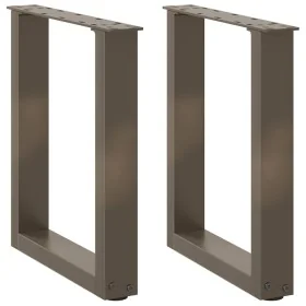 Patas para mesa de centro en forma de U 2 uds antracita acero by , Table legs - Ref: Foro24-4013155, Price: 51,26 €, Discount: %