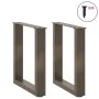 Patas para mesa de centro en forma de U 2 uds antracita acero von , Tischbeine - Ref: Foro24-4013155, Preis: 51,26 €, Rabatt: %
