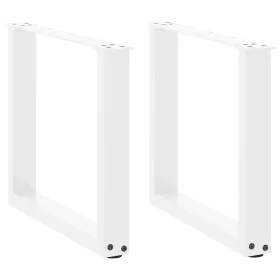 Patas de mesa de centro forma U 2uds acero blanco 50x(42-43) cm von , Tischbeine - Ref: Foro24-4013157, Preis: 58,37 €, Rabat...
