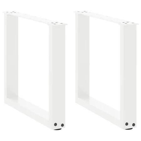 Patas de mesa de centro forma U 2uds acero blanco 50x(42-43) cm von , Tischbeine - Ref: Foro24-4013157, Preis: 58,37 €, Rabat...