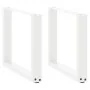 Patas de mesa de centro forma U 2uds acero blanco 50x(42-43) cm von , Tischbeine - Ref: Foro24-4013157, Preis: 58,37 €, Rabat...