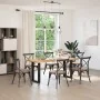 Patas para mesa comedor forma U 2uds acero negro 50x(72-73)cm de , Patas para mesas - Ref: Foro24-4013176, Precio: 101,62 €, ...