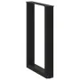 Patas para mesa comedor forma U 2uds acero negro 50x(72-73)cm de , Patas para mesas - Ref: Foro24-4013176, Precio: 101,62 €, ...