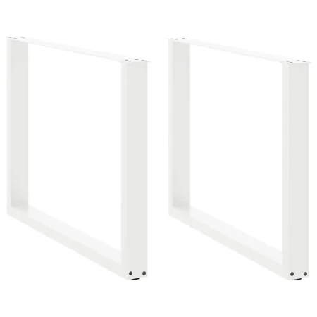 Patas para mesa comedor forma U 2uds acero blanco 100x(72-73)cm von , Tischbeine - Ref: Foro24-4013197, Preis: 104,14 €, Raba...