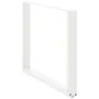 Patas para mesa comedor forma U 2uds acero blanco 100x(72-73)cm von , Tischbeine - Ref: Foro24-4013197, Preis: 104,14 €, Raba...