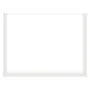 Patas para mesa comedor forma U 2uds acero blanco 100x(72-73)cm von , Tischbeine - Ref: Foro24-4013197, Preis: 104,14 €, Raba...