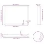 Patas para mesa comedor forma U 2uds acero blanco 100x(72-73)cm von , Tischbeine - Ref: Foro24-4013197, Preis: 104,14 €, Raba...