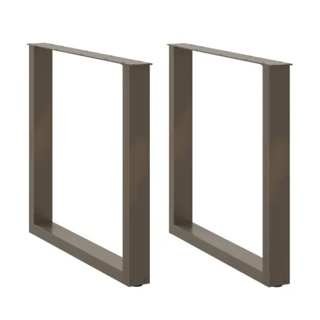 Patas para mesa comedor forma U 2uds acero natural 90x(72-73)cm von , Tischbeine - Ref: Foro24-4013195, Preis: 93,68 €, Rabat...