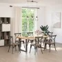 Patas para mesa comedor forma U 2uds acero natural 90x(72-73)cm von , Tischbeine - Ref: Foro24-4013195, Preis: 93,68 €, Rabat...