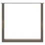 Patas para mesa comedor forma U 2uds acero natural 90x(72-73)cm von , Tischbeine - Ref: Foro24-4013195, Preis: 93,68 €, Rabat...