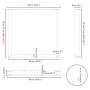 Patas mesa centro forma U 3uds acero natural 90x(72-73)cm acero von , Tischbeine - Ref: Foro24-4013211, Preis: 130,53 €, Raba...