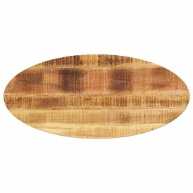 Tablero de mesa ovalado madera maciza de mango 110x40x3,8 cm by , Table tops - Ref: Foro24-370831, Price: 66,82 €, Discount: %
