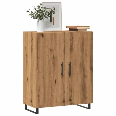 Aparador de madera de ingeniería roble artisan 69,5x34x90 cm de , Aparadores - Ref: Foro24-857182, Precio: 86,55 €, Descuento: %