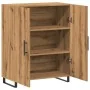 Aparador de madera de ingeniería roble artisan 69,5x34x90 cm de , Aparadores - Ref: Foro24-857182, Precio: 86,55 €, Descuento: %