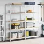 Estantes de almacenamiento de 5 capas 2 uds by , Industrial shelving - Ref: Foro24-3307602, Price: 111,31 €, Discount: %