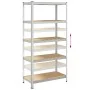 Estantes de almacenamiento de 5 capas 2 uds by , Industrial shelving - Ref: Foro24-3307602, Price: 111,31 €, Discount: %