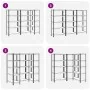 Estante almacenaje 5 niveles 3 uds acero y madera contrachapada by , Industrial shelving - Ref: Foro24-3307609, Price: 179,61...