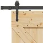 Puerta corredera con herrajes madera maciza de pino 80x210 cm de , Puertas - Ref: Foro24-3332643, Precio: 222,36 €, Descuento: %
